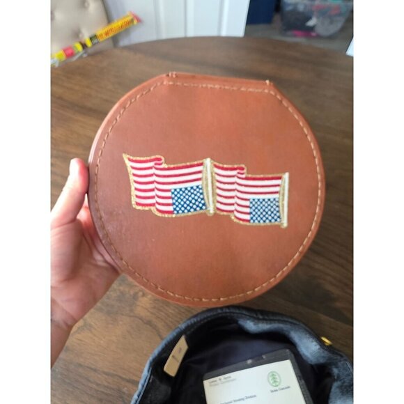 VTG 32ND DEGREE SCOTTISH RITE MASONIC FREEMASON CAP BULLION DOUBLE EAGLE EMBLEM - Picture 16 of 16